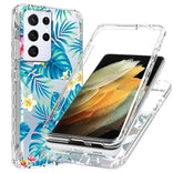 2 in 1 Floral Protective Case